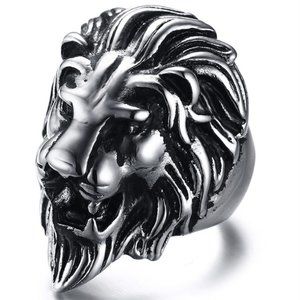 FERNANDO STYLE Biker Look Stainless Steel Ring